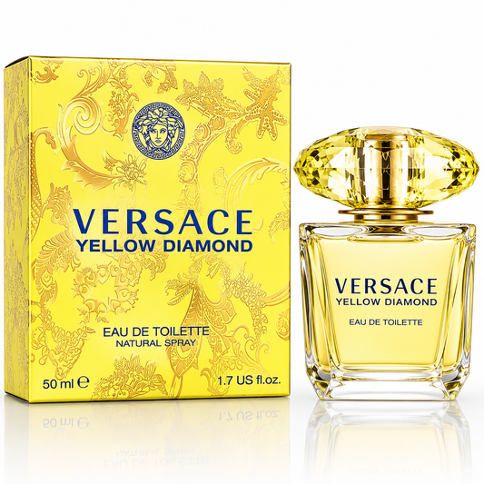 Versace Yellow Diamond 1.7 oz / 50 ml Eau De Toilette Spray For Women Sealed Box