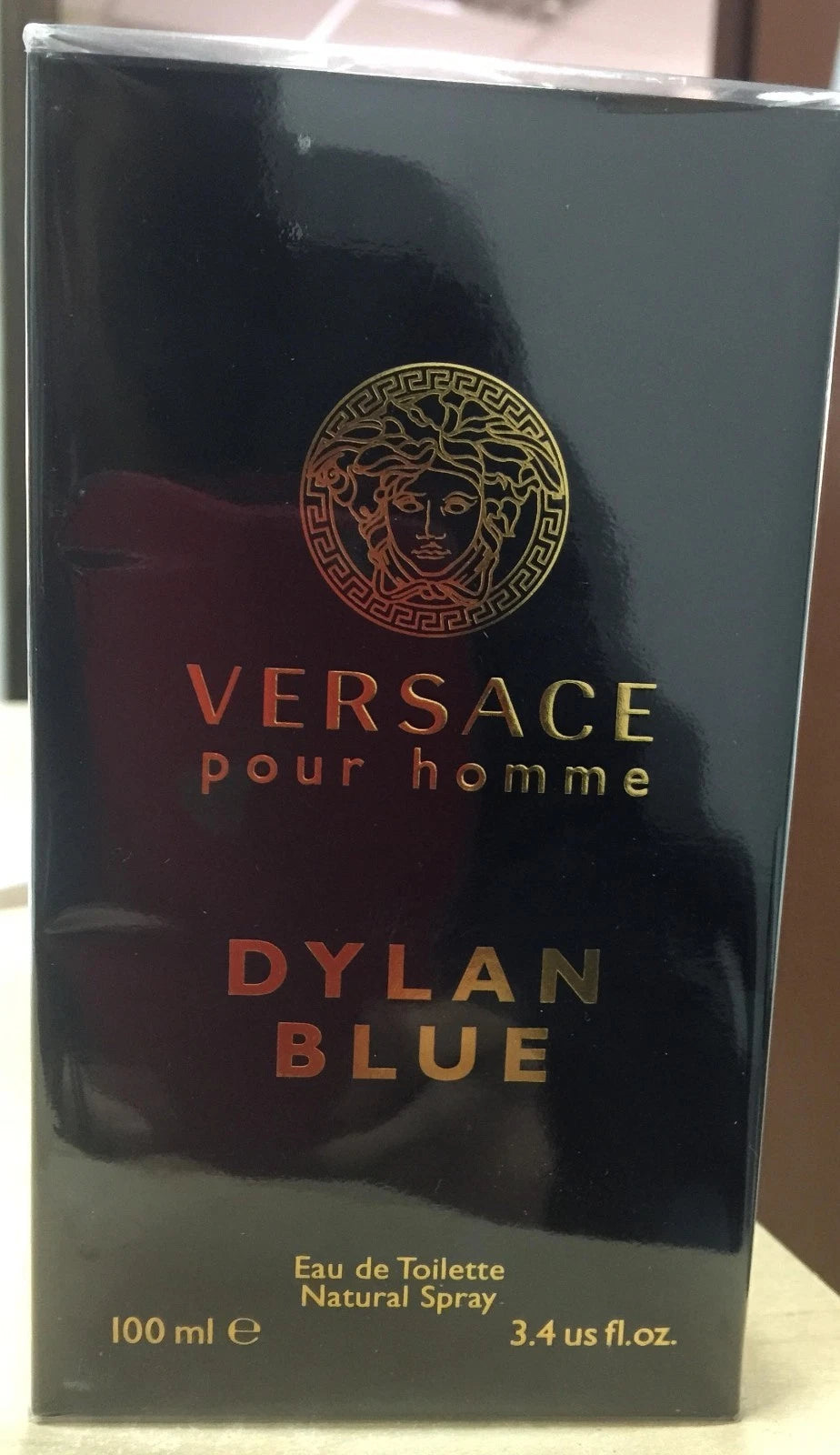 Versace Dylan Blue Pour Homme 3.4 oz 100 ml EDT Spray For Men NIB