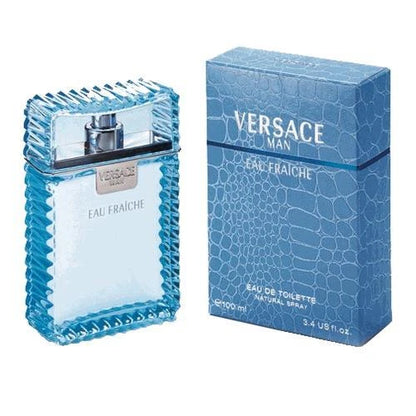 Versace Man Cologne By Versace Eau Fraiche EDT Spray Blue 3.4oz/100ml For Men